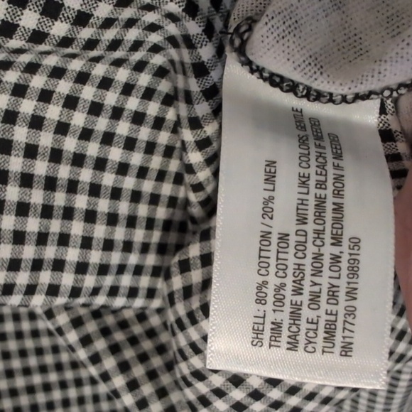 A New Day Classic Black and White Checkered Dress NWT - Picture 5 of 8
